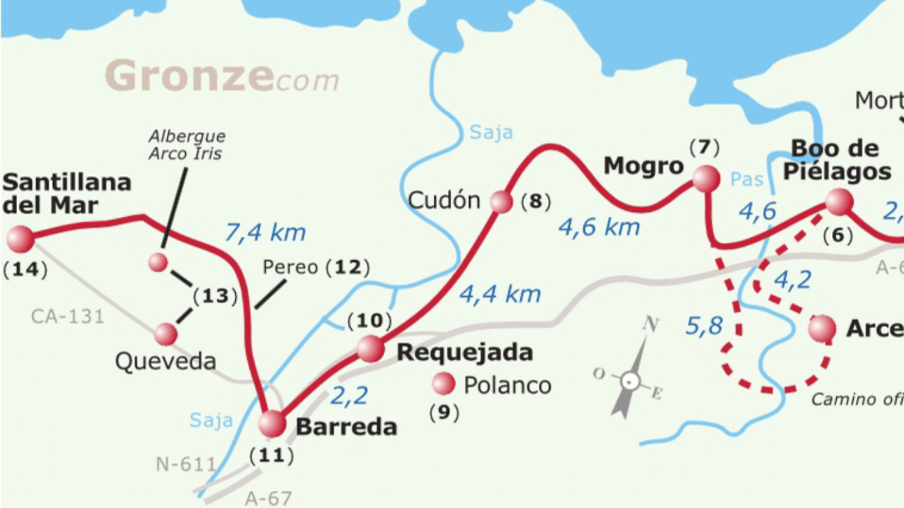 14ª Tappa – da Boo de Piélagos a Santillana del&nbsp;Mar